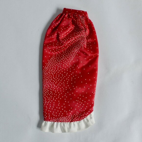 Barbie Mattel Twice as Nice Reversible Skirt Red White #4821 - Picture 4 of 6